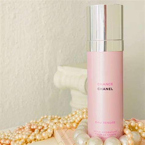 chance eau tendre sheer moisture mist chanel|Chanel chance body mist.